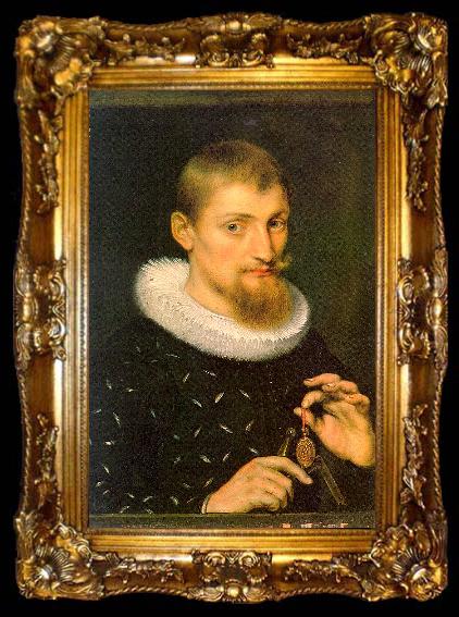 framed  Peter Paul Rubens Portrait of a Man  jjj, ta009-2